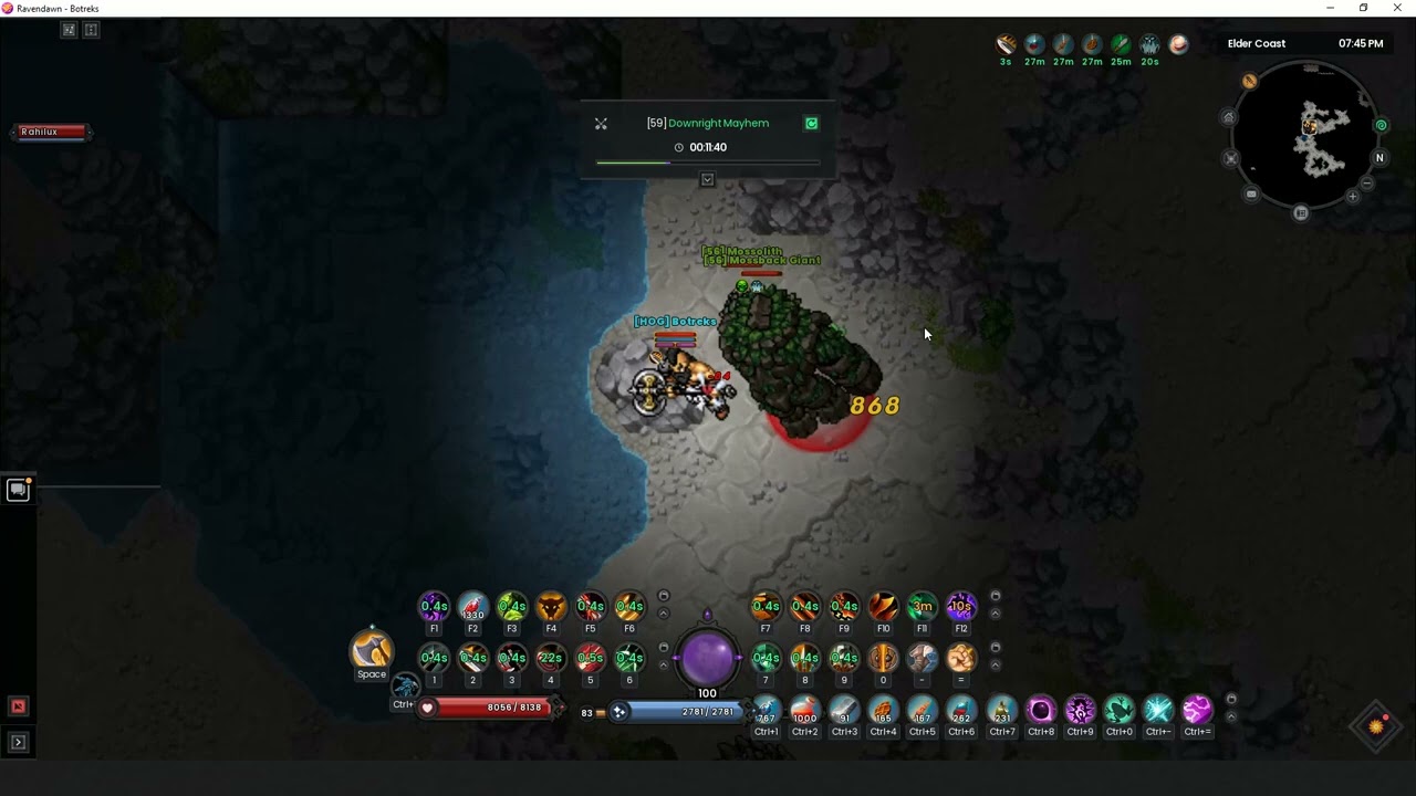 Dynamic Event 59 lvl - DOWNRIGHT MAYHEM - Ravendawn / Ravenquest
