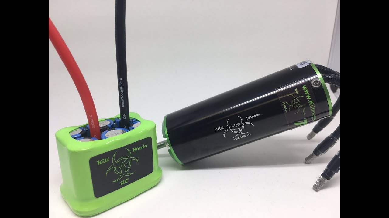 Kill Mode RC X-Spec Drag Motor Release Test Pass Data Log