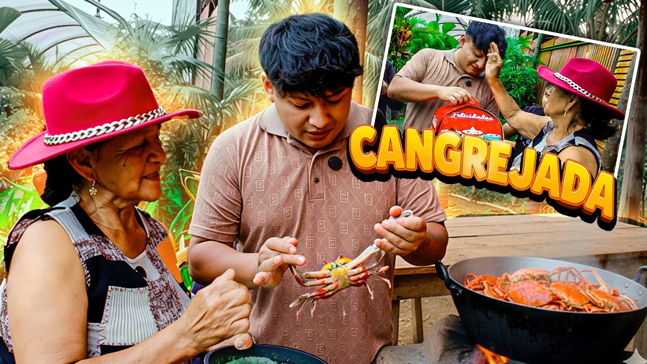 Así se Hace la Sopa de Cangrejo Más Rica del Ecuador 🦀 | AlexD Ft. FamiliaDi