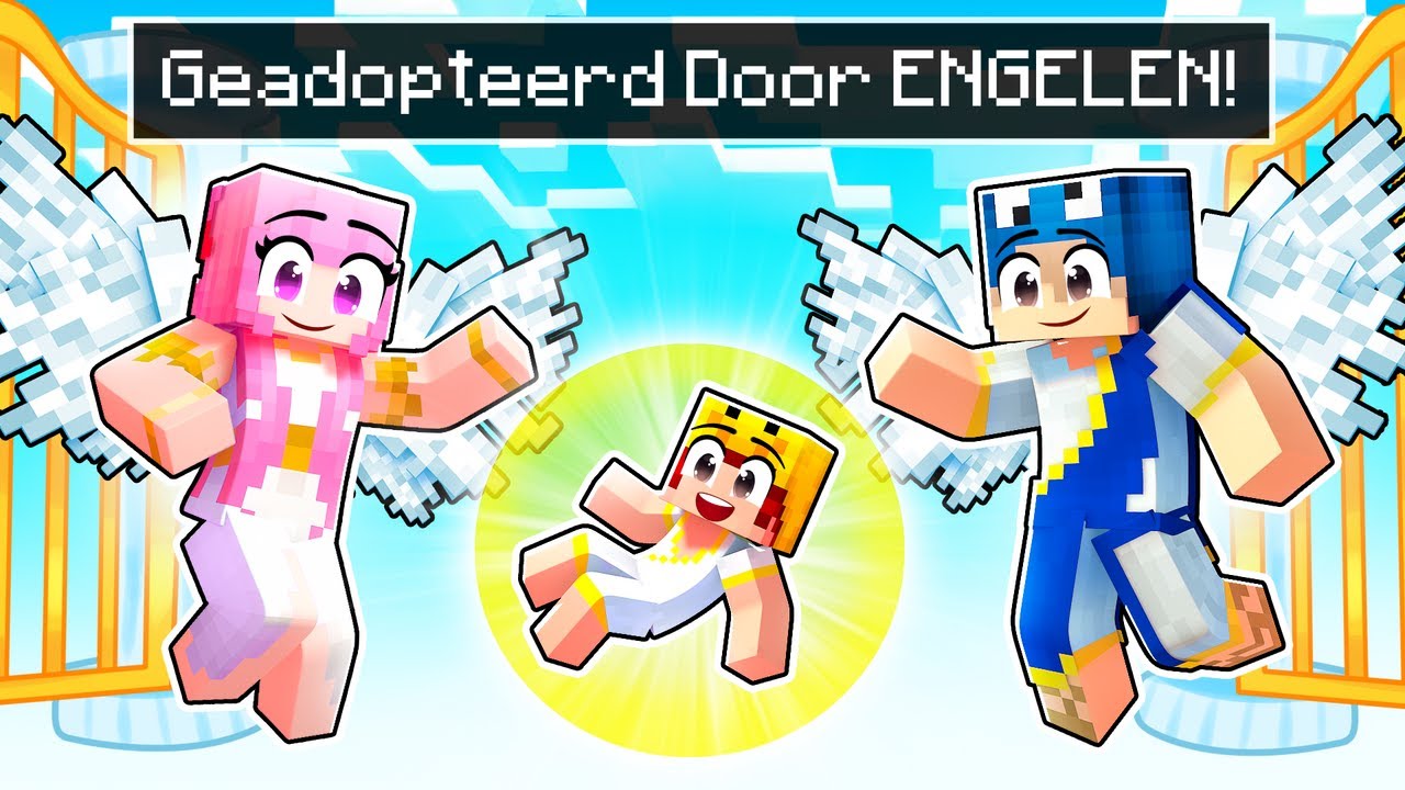 Van 0 Naar 100 JAAR Als ENGEL In Minecraft!