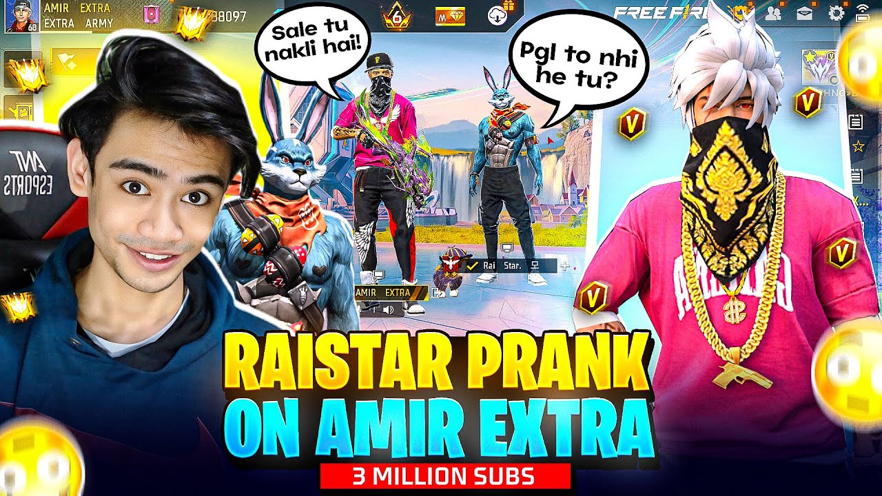 RAISTAR GUILD TEST PRANK ON @AmirExtra3 || THE STAR