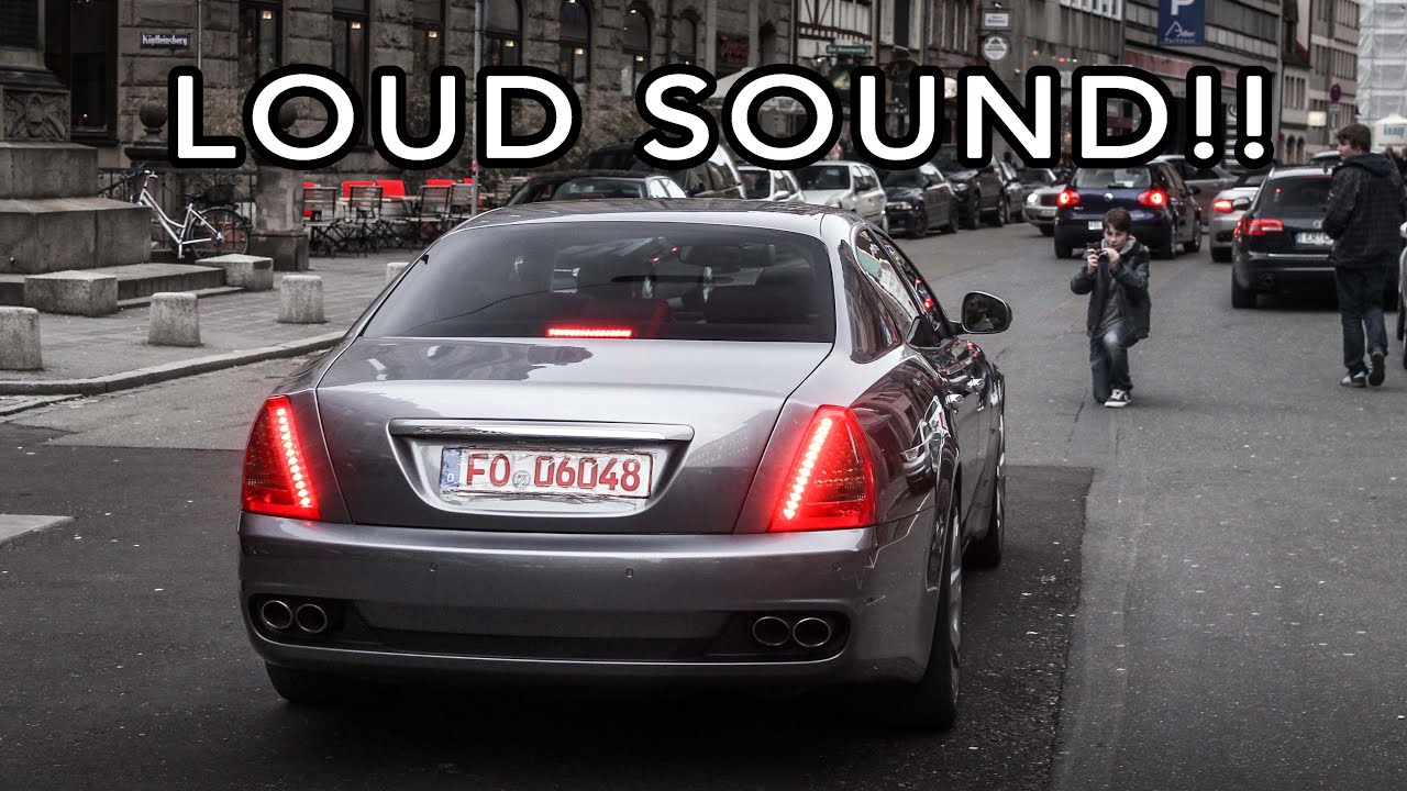 Maserati Quattroporte S - GODLY V8 Sound!