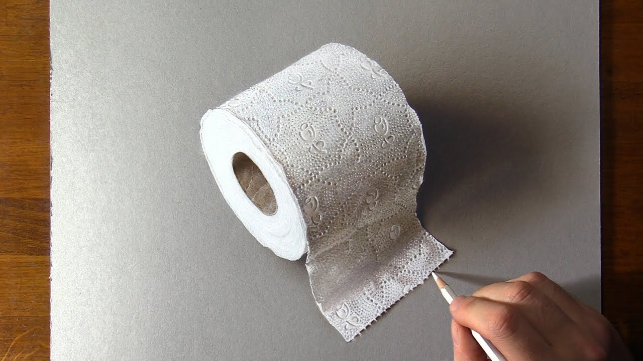 Toilet Paper Drawing🧻