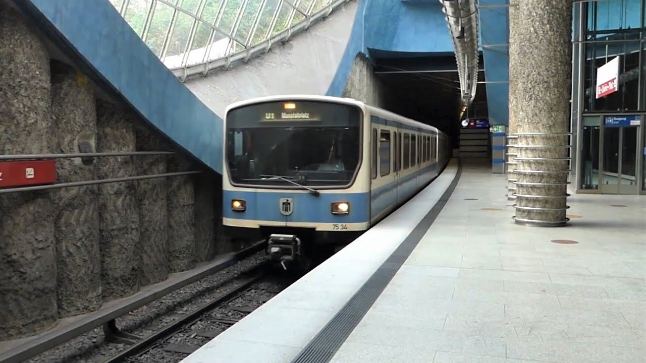 U-Bahn München: Typ B auf der U1 (südlicher Streckenabschnitt)