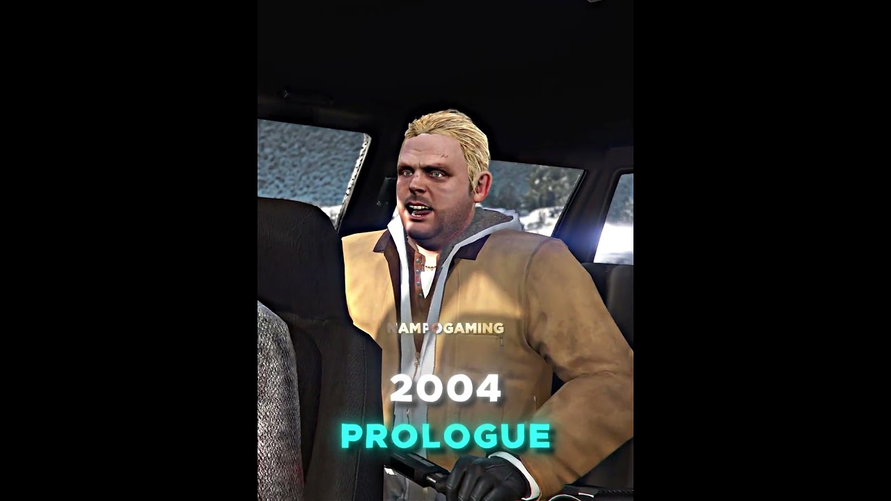 GTA 5 Prologue vs Main Story 😯 #gta #gta5 #grandtheftauto