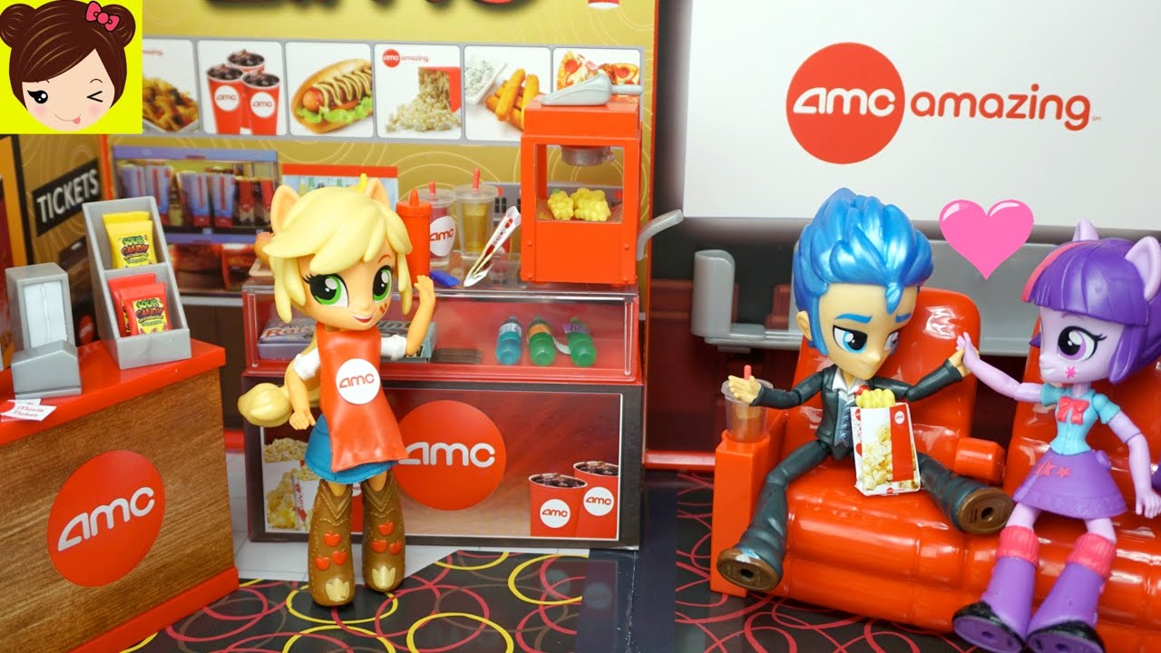 Twilight Sparkle y Flash Centry Tienen Cita en el Cinema de MiWorld - MLP Equestria Minis