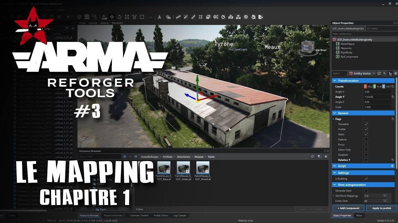 ARMA  Reforger Tools #3 : Le Map Design pour les Nuls, Chapitre 1