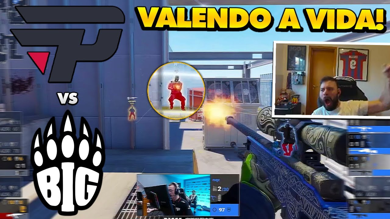 NQZ INSANO EM PARTIDA VALENDO A VIDA NO MAJOR! Melhores Momentos: PAIN vs BIG - MAJOR SHANGAI