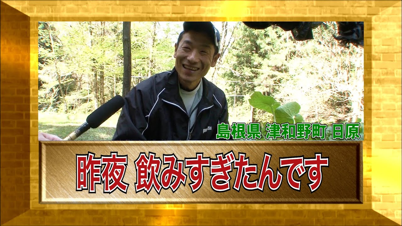 【ダーツの旅笑コラスタッフ厳選】「昨夜 飲みすぎたんです」「島根県日原町（現：津和野町日原）」編傑作選インタビュー