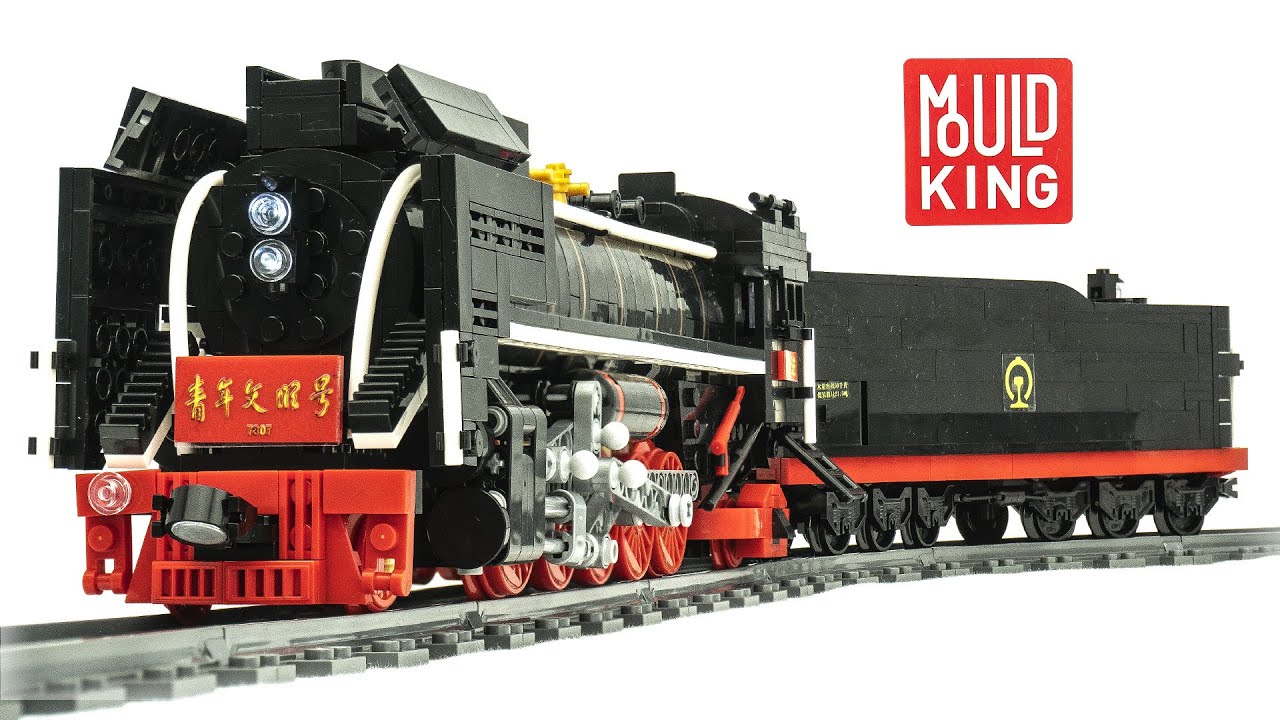 Mould King 12003 Locomotive Building Blocks Bricks Train Set Unboxing & Review