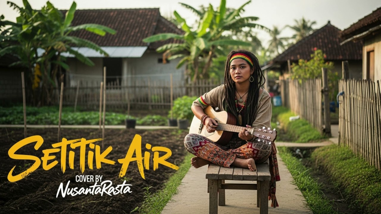 Setitik Air | Cover Reggae Version Syahdu & Menenangkan Hati