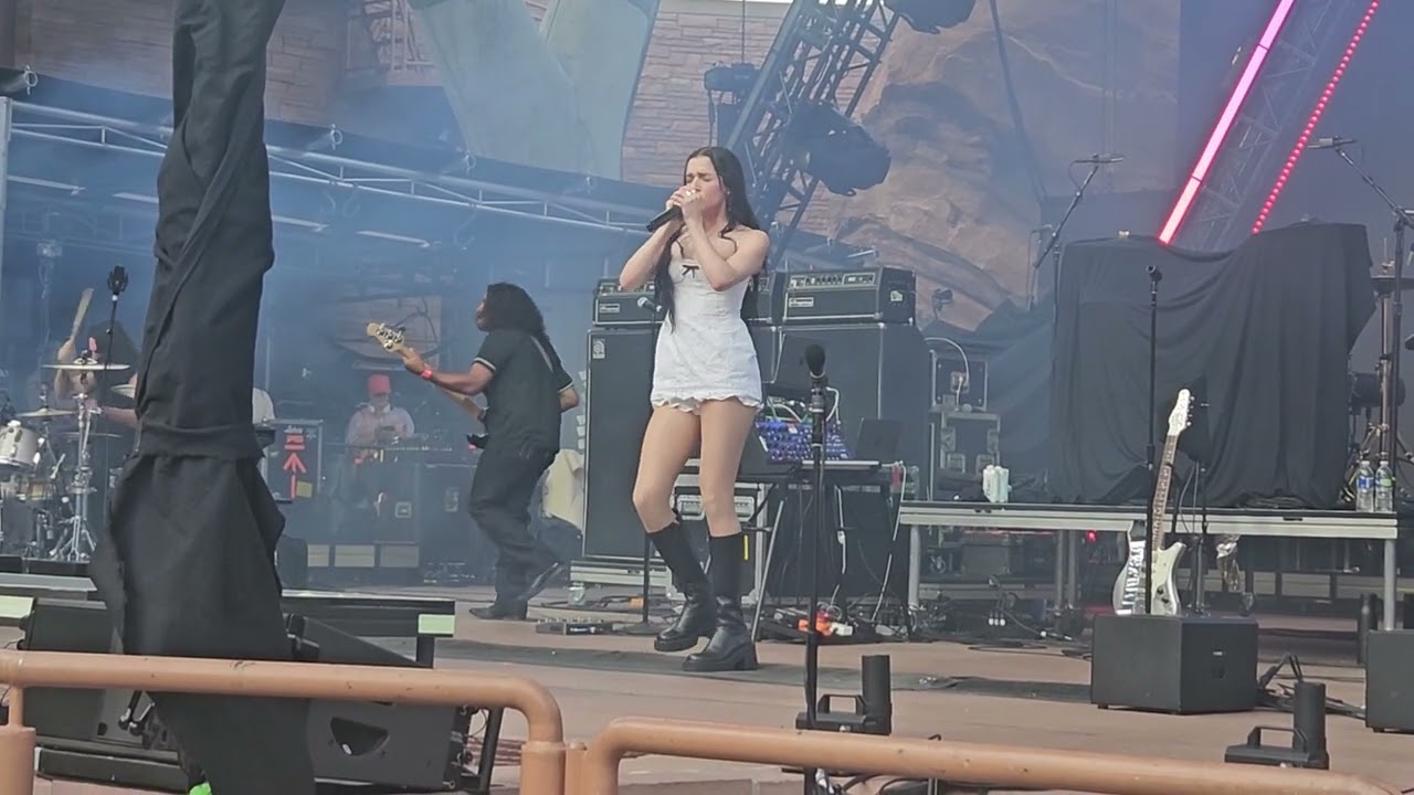 Poppy - V.A.N, Red Rocks Amphitheater, Morrison, CO, July 31, 2024