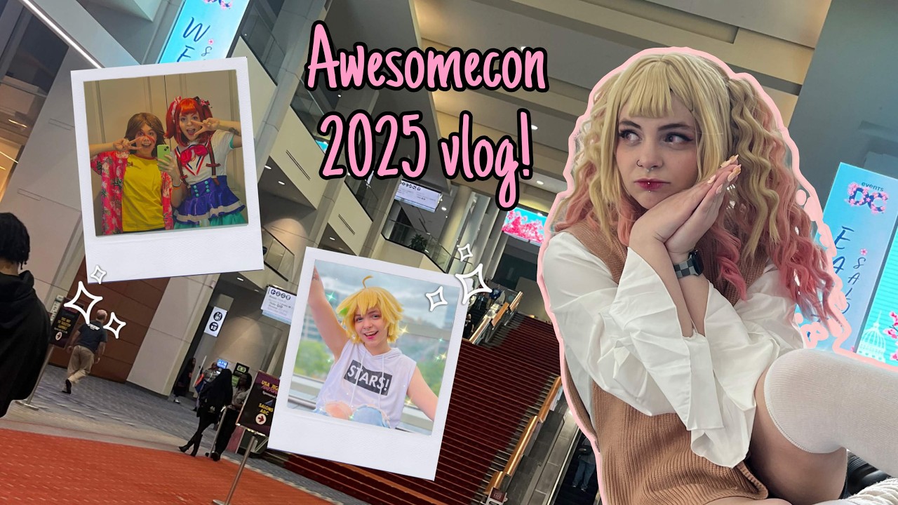 Awesomecon 2025 vlog!!! IDOL WEEKEND! ☆