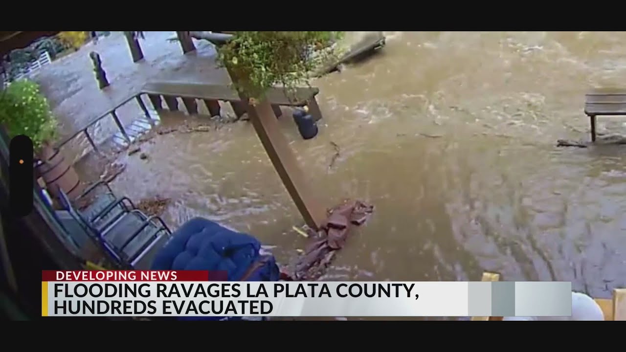 La Plata County sees severe flooding, evacuations
