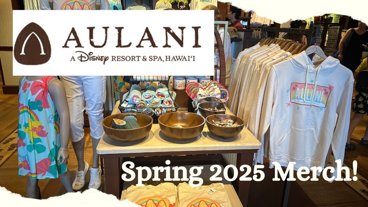 Disney Aulani Spring 2025 Full Merchandise Collection! Every Item Revealed!