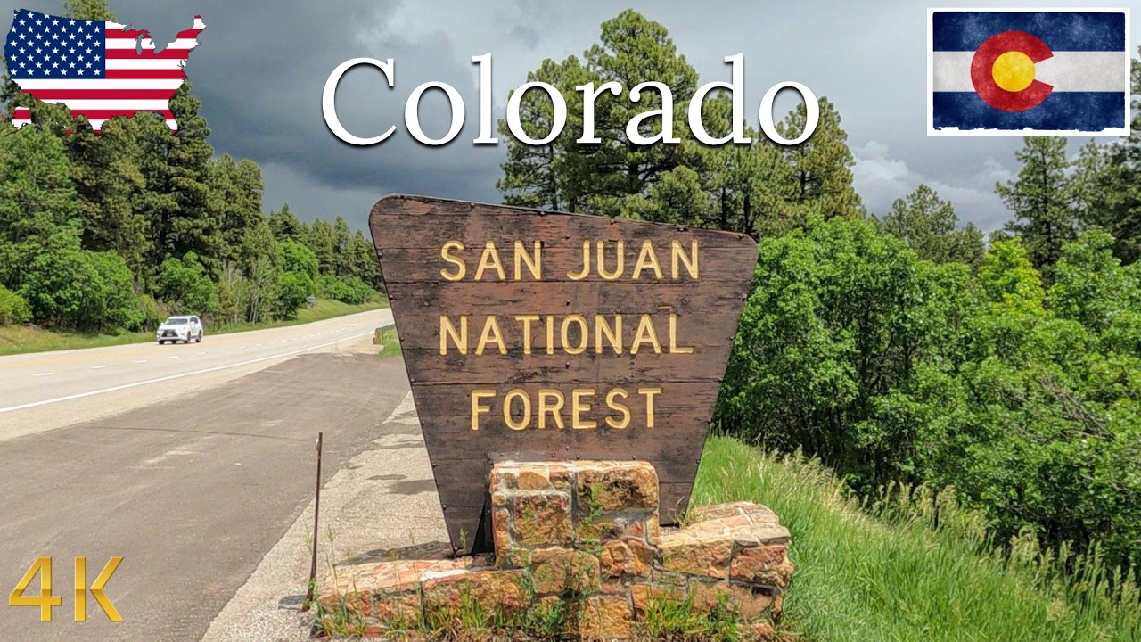 San Juan Mountains Drive, Colorado 🇺🇸 | Climbing to Coal Bank Pass Colorado | Scenic Drive 4k