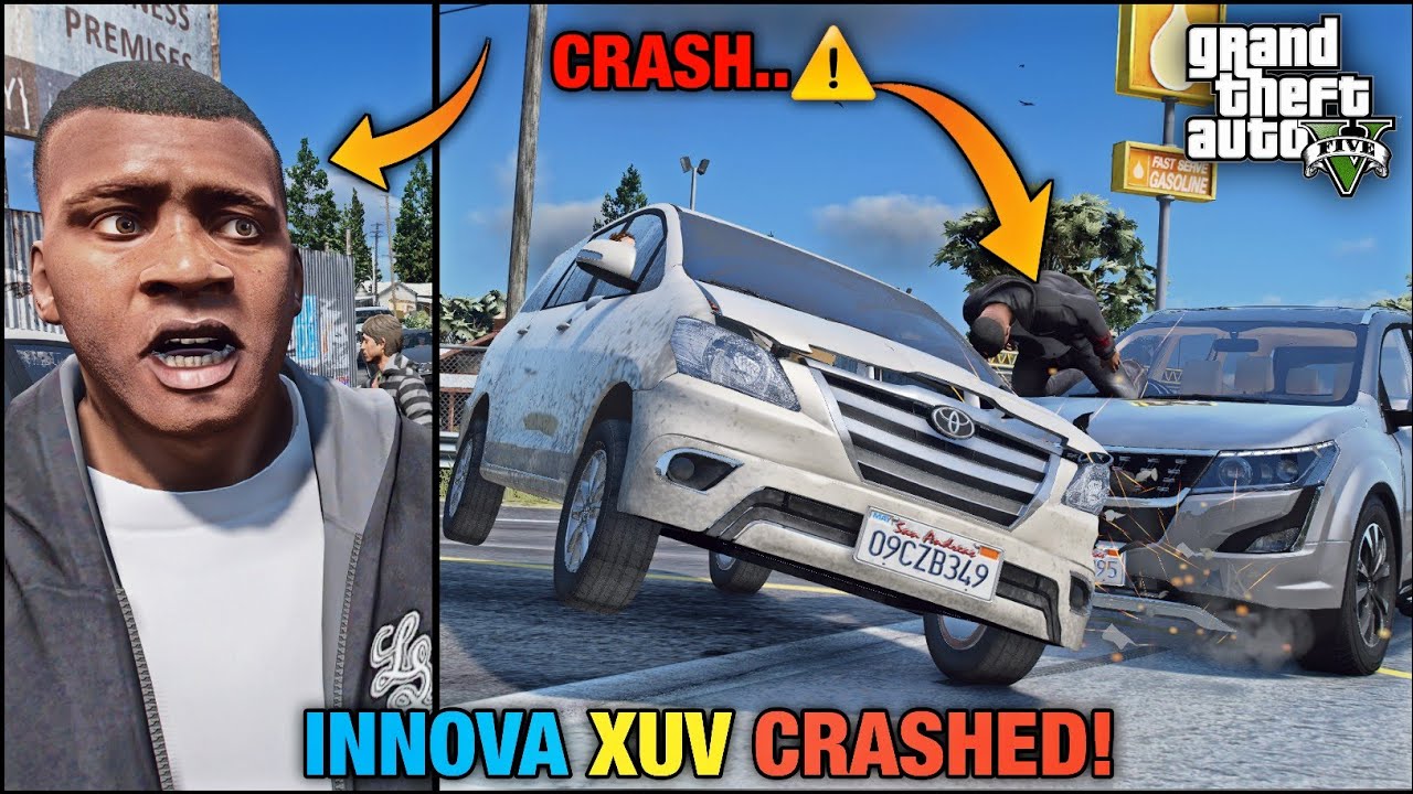 Itna Bada Crash Kardiya😭💔 Innova Restoration Me Ye Kya Hogaya🤯😳 ( GTA 5 Mods )
