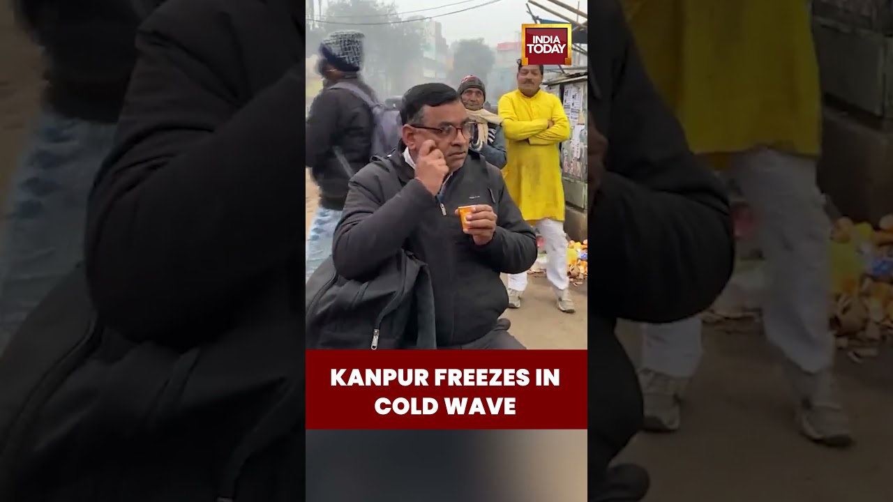 Cold Wave Hits Kanpur, Uttar Pradesh As Temperature Drops Significantly | #coldwave