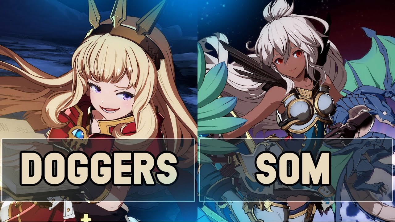 GBVS: Doggers (Cagliostro) Vs Som (Zooey) | High Level Gameplay.