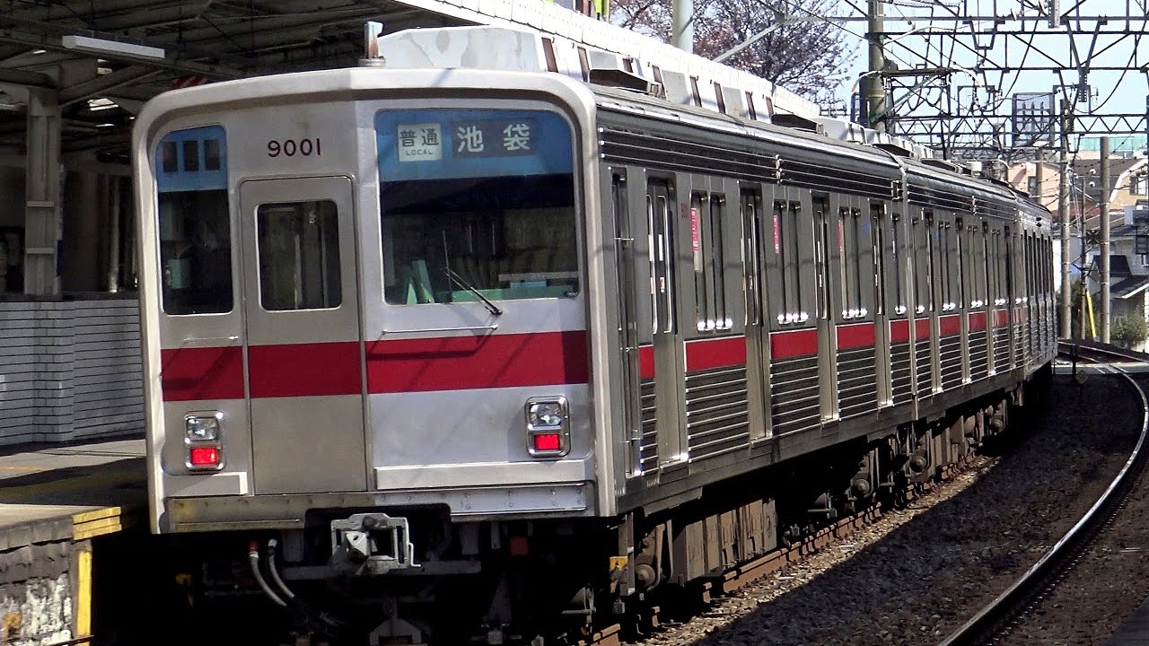 【4K】東武東上線9000系9101F(AFEチョッパ制御)・9050系(東洋後期GTO-VVVF)・30000系(日立3レベルIGBT-VVVF)・10030系・8000系到着・発車・通過シーン集