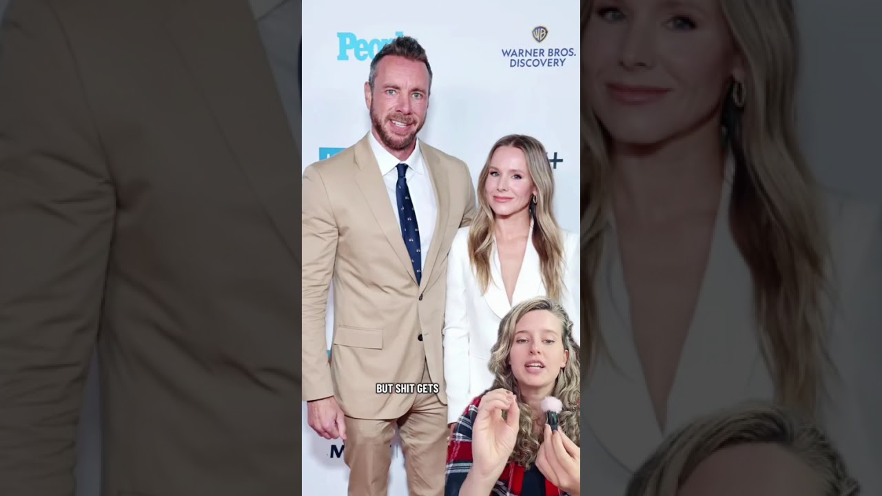 CAN WE PLEASE ACKNOWLEDGE THE BAD BEHAVIOR?! #daxshepard #kristenbell
