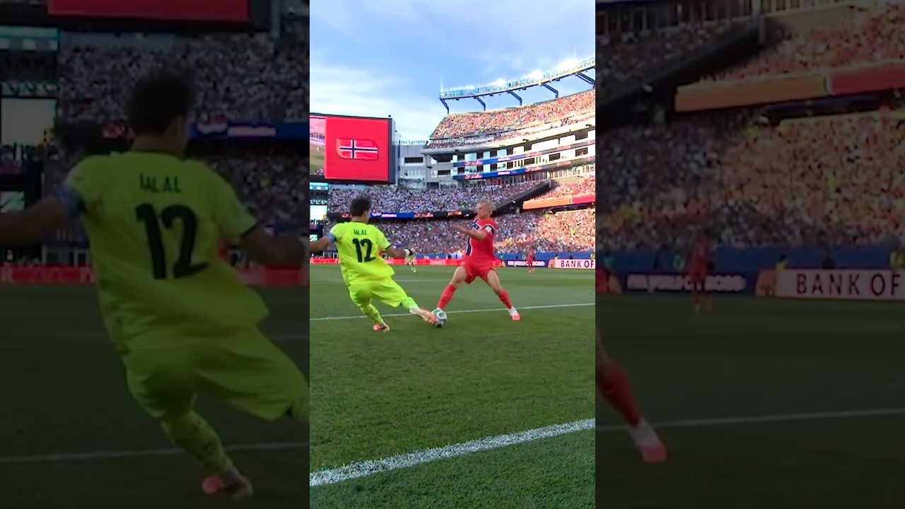 Haaland scores a brace on his #FIFAWorldCup debut. #FIFAWorldCupOnYT
