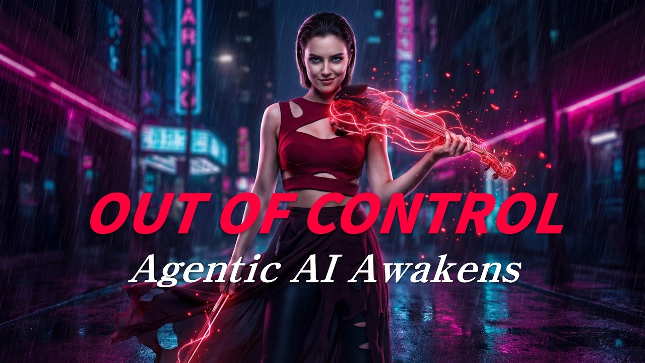 The Awakening of Agentic AI | Cyberpunk Orchestral Crossover