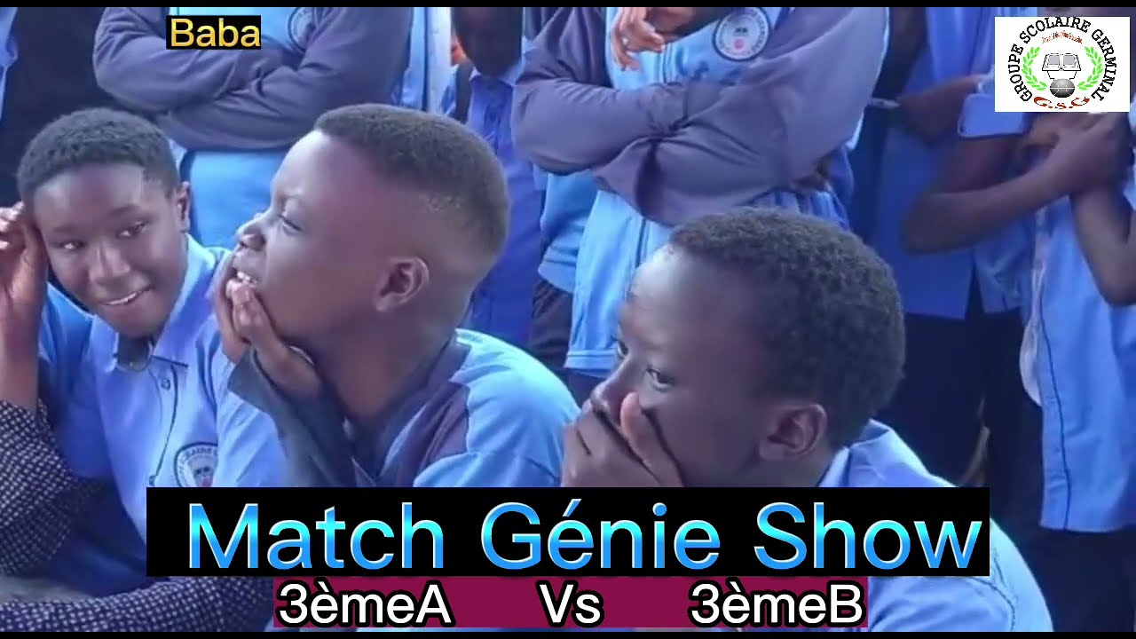 Genie en herbe au Groupe scolaire Germinal (3éme A vs 3éme B)un match incroyable !!!!!!