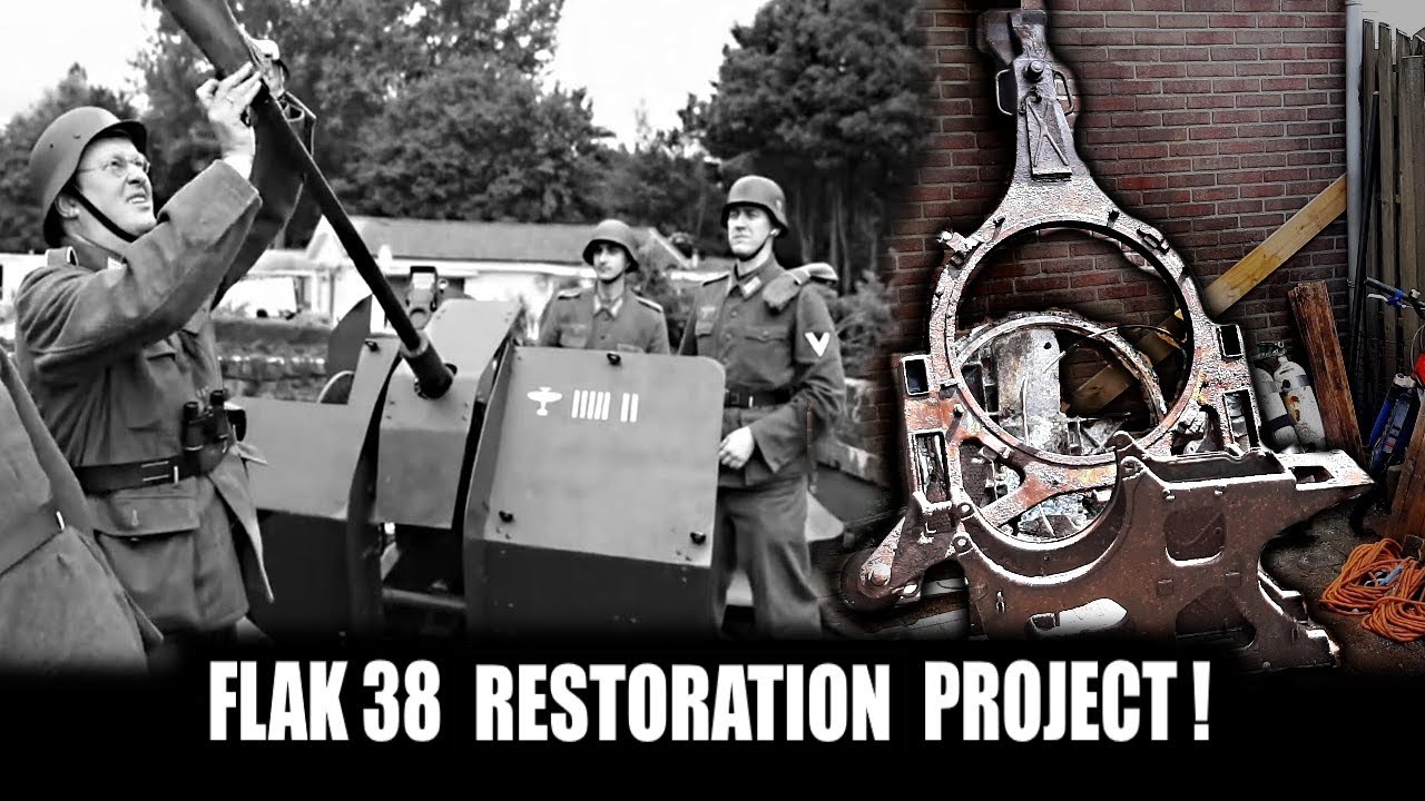 German Flak 38 - Восстановление и пожертвование, часть 1