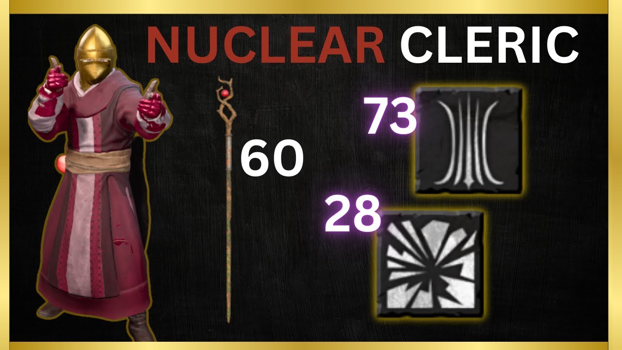 NUCLEAR No Spell Cleric Build is TOO STRONG | Dark and Darker