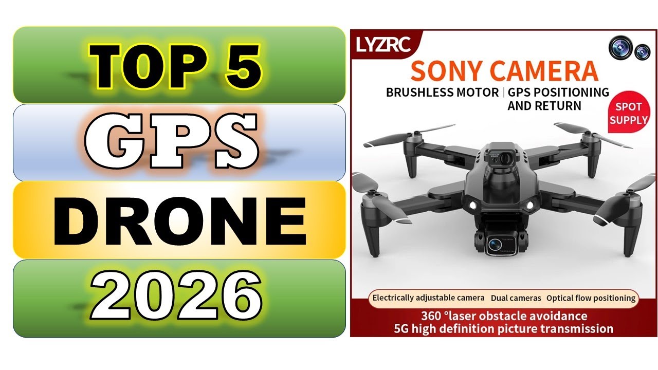 Top 5 Best GPS Drone in 2026 || From Aliexpress