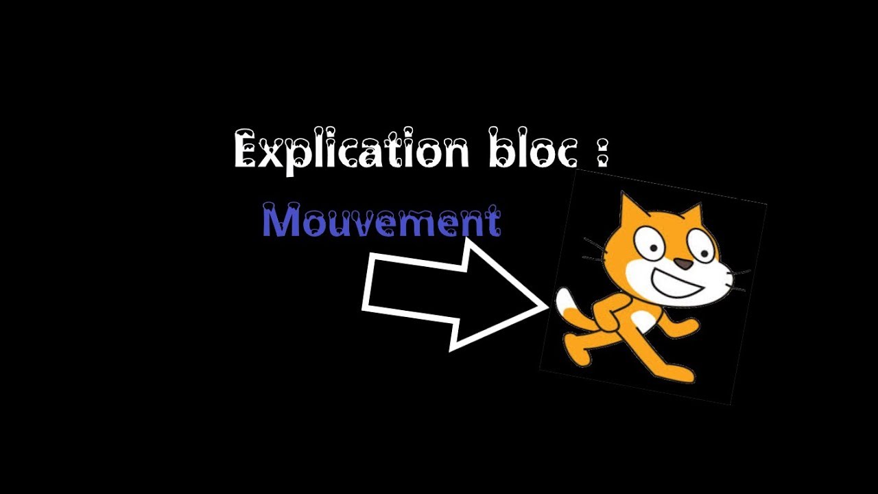 Expliquation le bloc MOUVEMENT sur scratch .