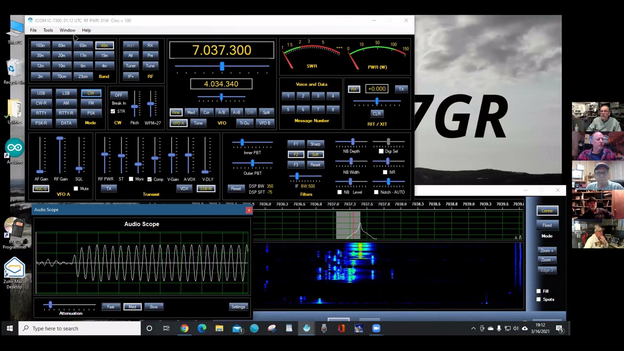 Win4Icom Demo WB7GR