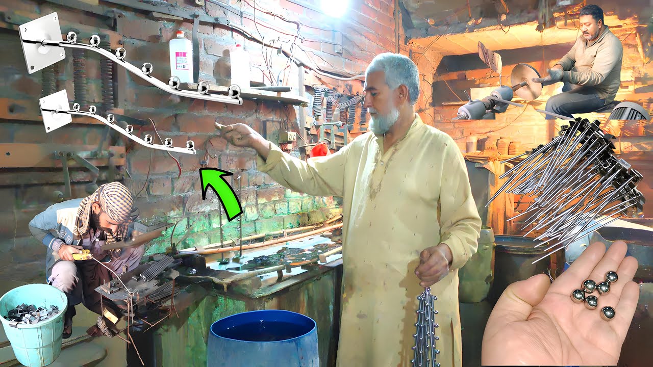Clothes Hanger Making Process || 8 pin Hook Wall drope Hanger for Cloth & Multipurpose || Hangers