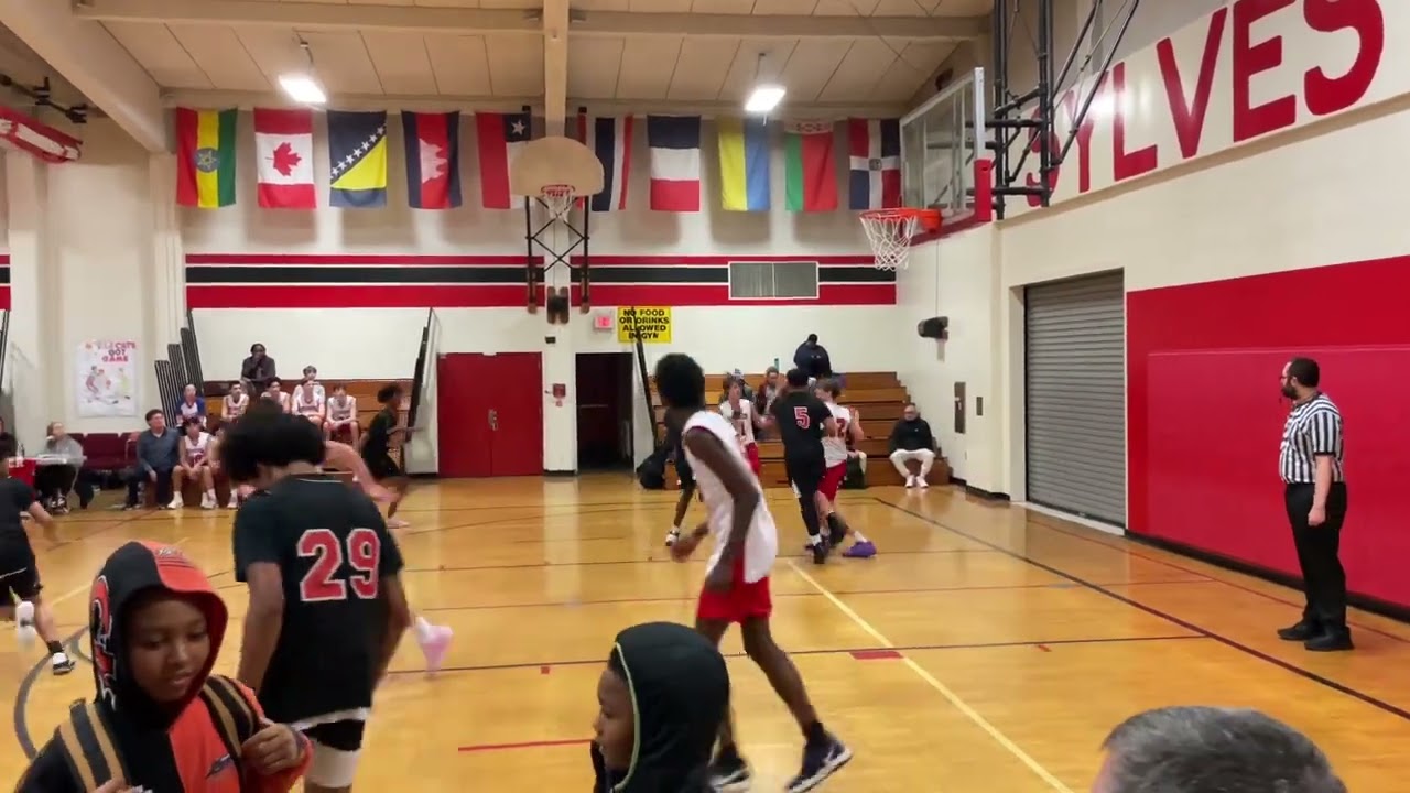 Sylvester Middle school versus Chinook middle school Varsity Game🏀