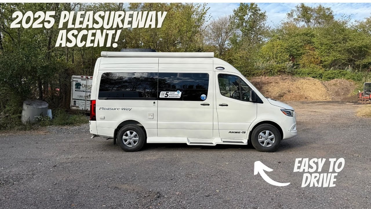 2025 Pleasureway Ascent! High Quality Camper Van