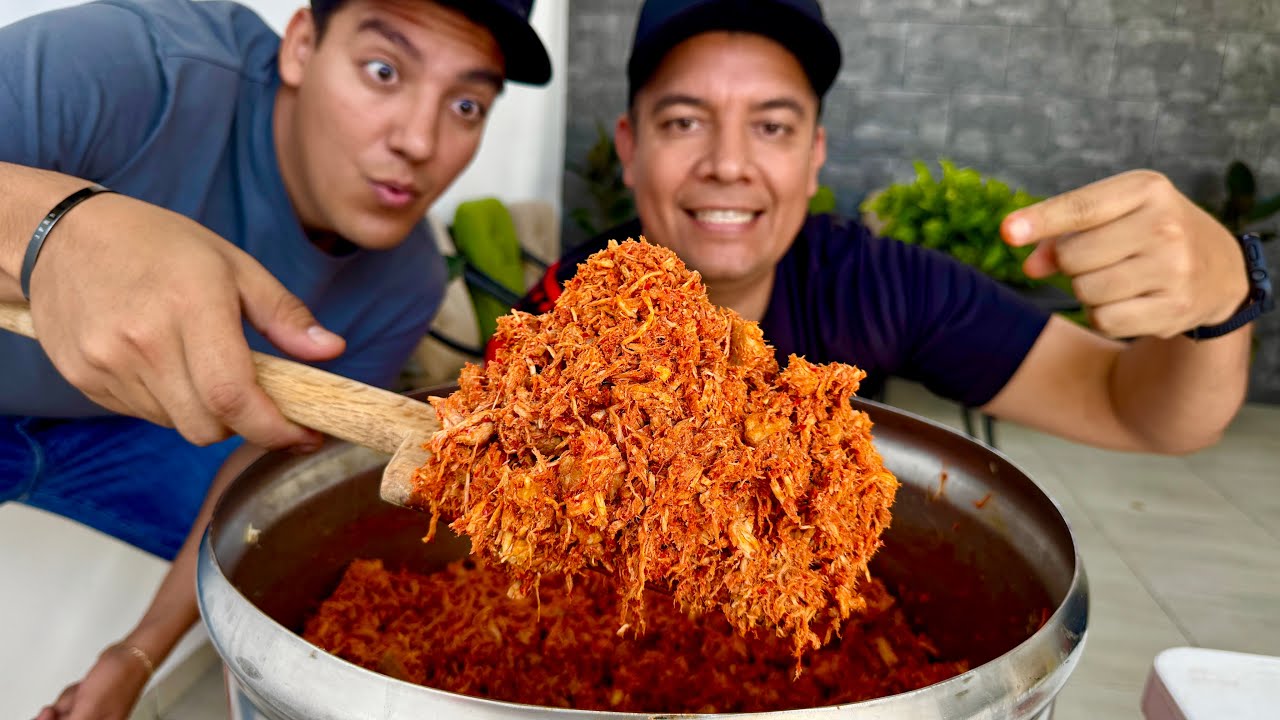 Chilorio y luchas porque nos visitó la familia