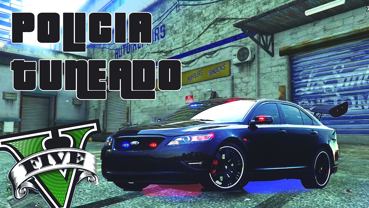 TUNEAR EL COCHE DE LA POLICIA (sin moods) 100% REAL NO FAKE PS4 GTA V