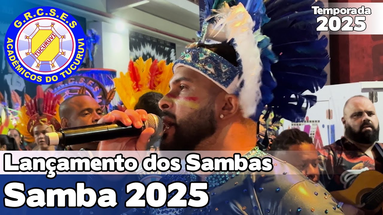 Tucuruvi 2025 | Lançamento dos Sambas SP ao vivo - #LDS24