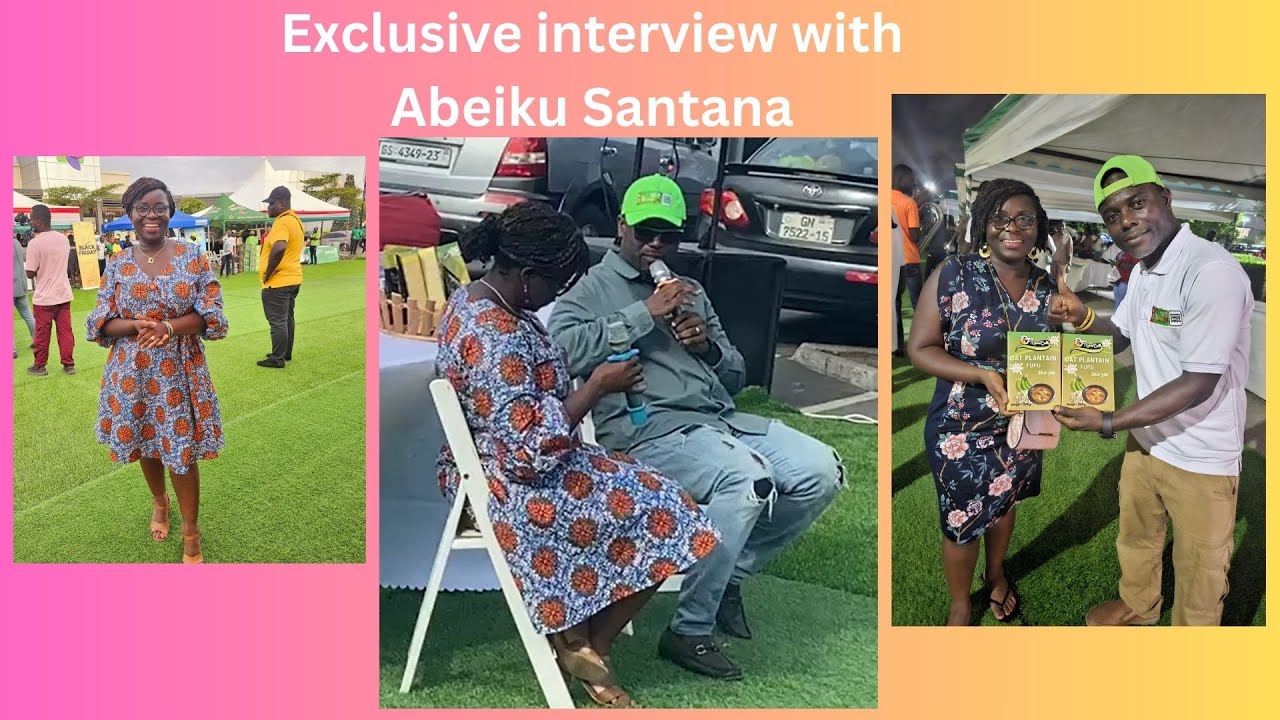 Part of the interview with Abeiku Santa! Watch full interview on Okay 101.7 fm on facebook