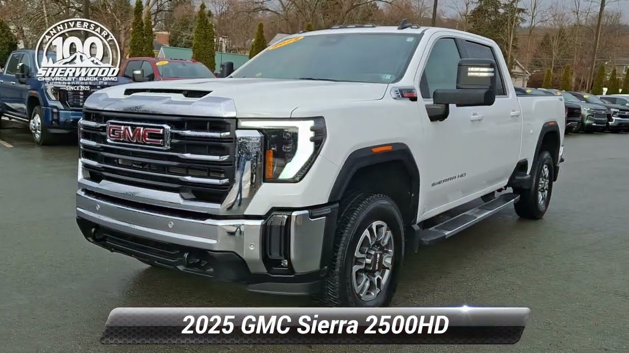 Used 2025 GMC Sierra 2500HD 4WD Crew Cab Standard Bed SLE, Tunkhannock, PA 20699A