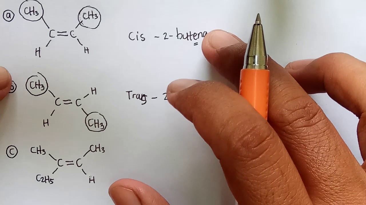 Contoh Soal isomer Geometri Cis-Trans