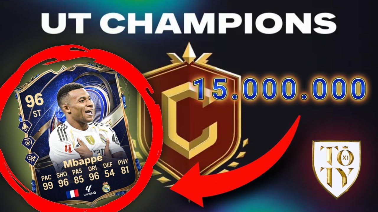 ME TOCA MBAPPE TOTY Y JUEGO EL FUTCHAMPIONS CON EL!!💙🚨 FC26 ULTIMATE TEAM
