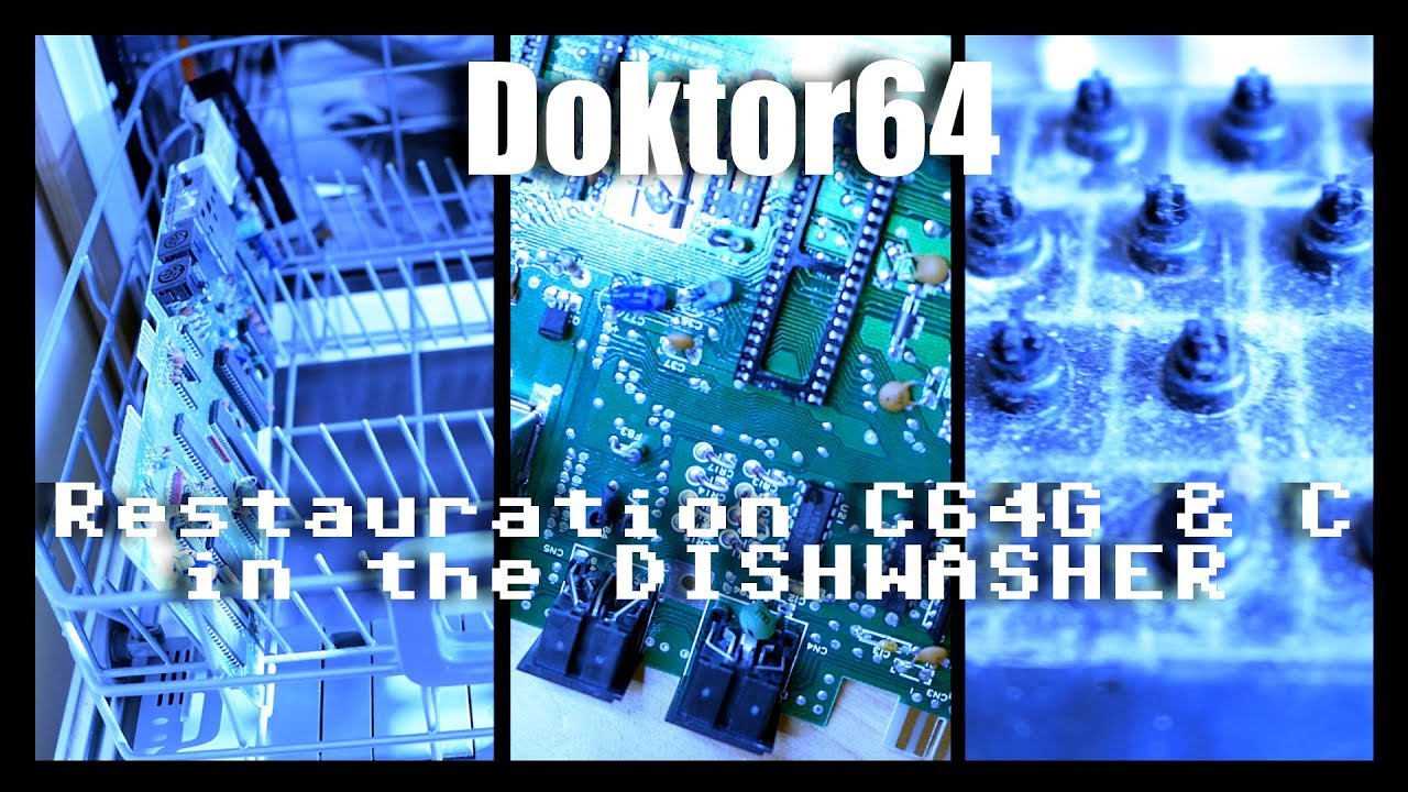Doc64 #14 | Commodore C64 | Restoration with the DISHWASHER