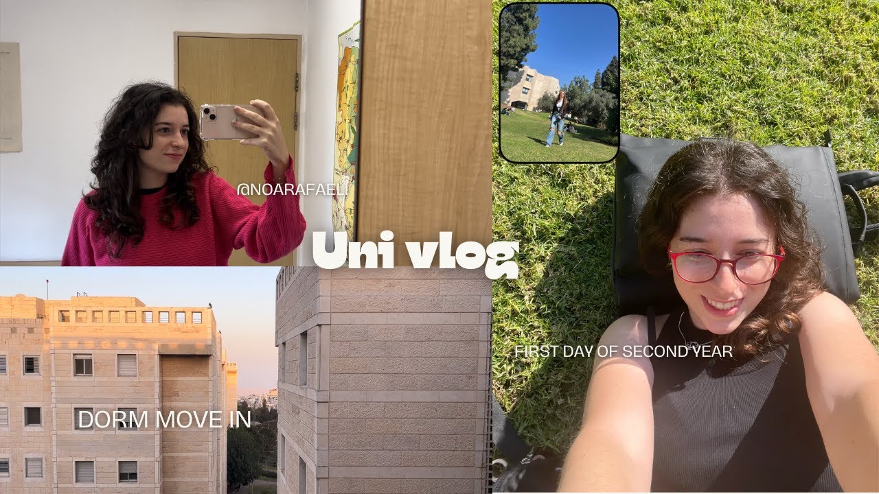 Second year of University | dorm move in & first day