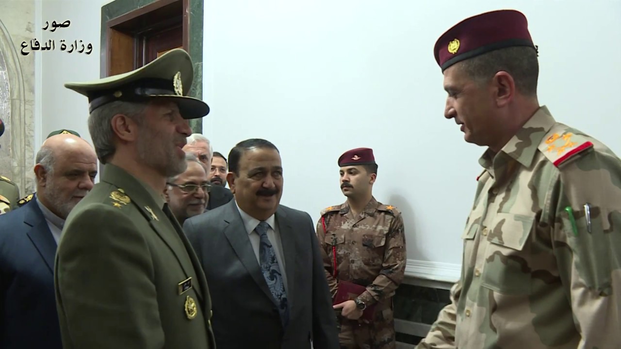 رئيس أركان الجيش يستقبل وزير الدفاع الإيراني