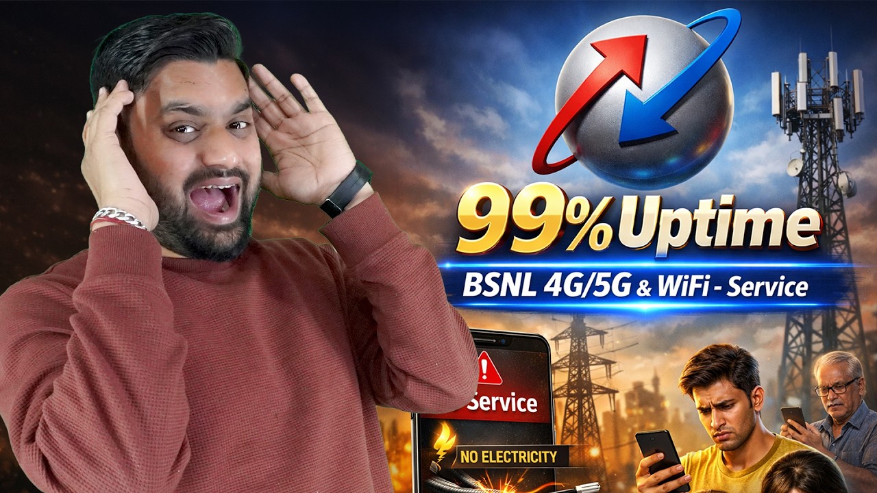 BSNL का बड़ा ऐलान! 99% Network Uptime का लक्ष्य – सरकार का Full Support 💥