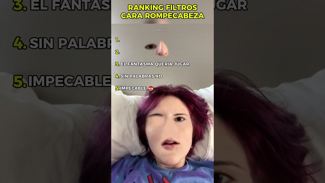 RANKING Filtros Armando Caras😂 #humor