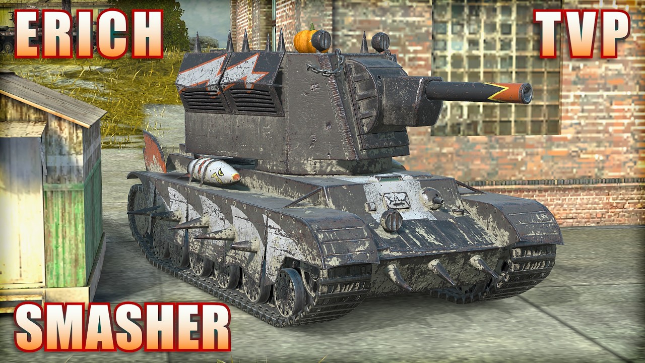 SMASHER ● ERICH ● TVP | World of Tanks Blitz Replays