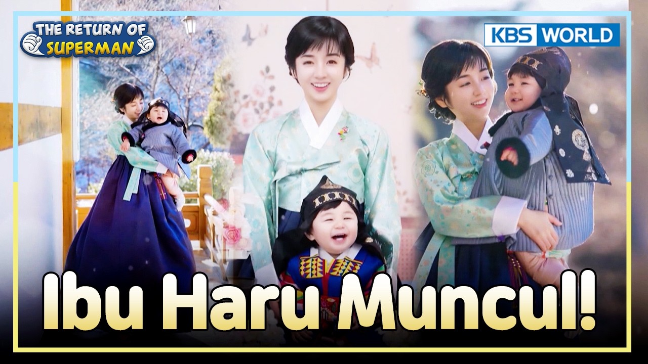 Saya Tampil Perdana di Ultah Pertama Haru ✨ | The Return of Superman [IND/ENG] | KBS WORLD TV 260301
